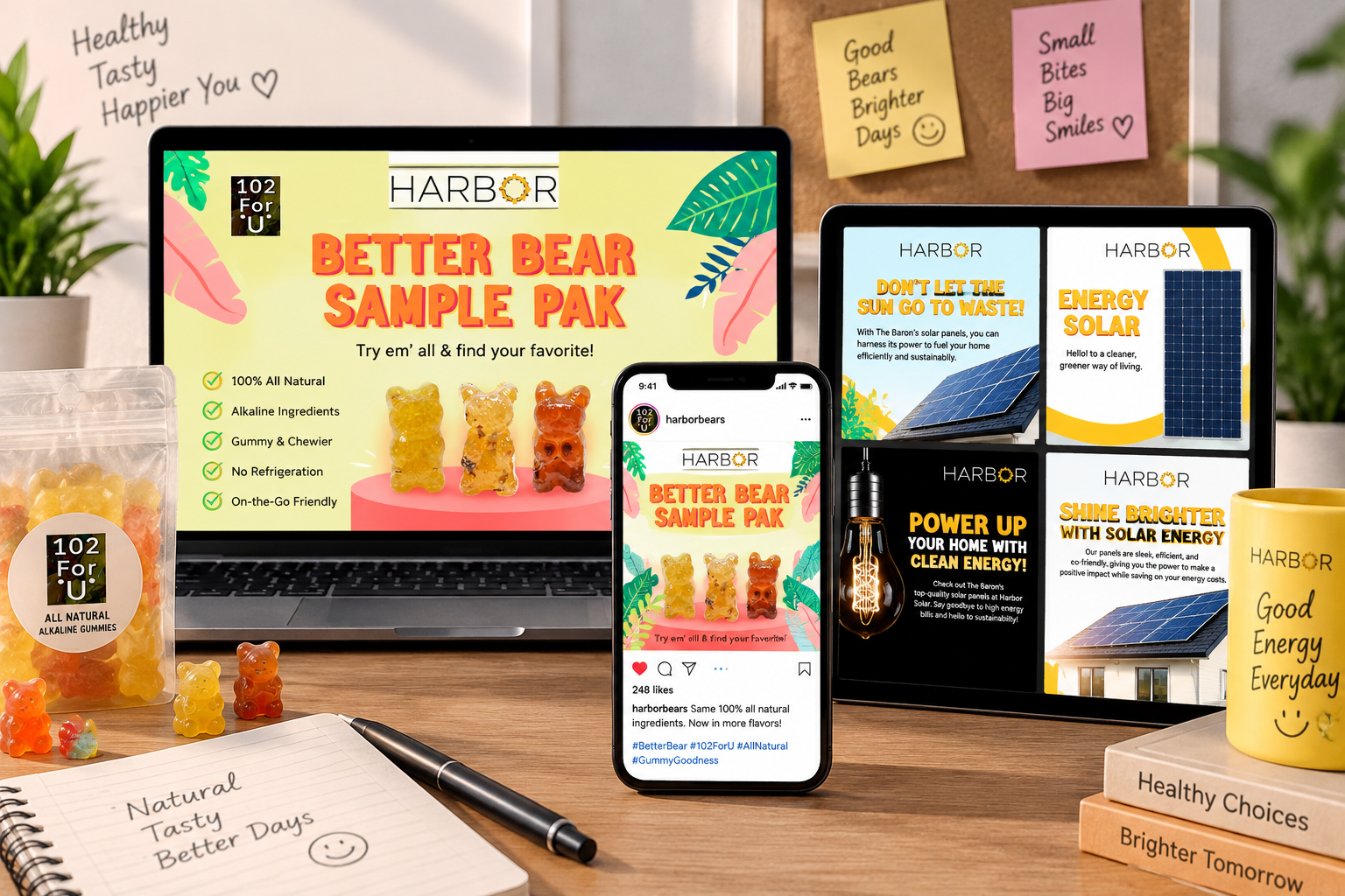 Better Bear e-commerce social media design by Albert.Creative